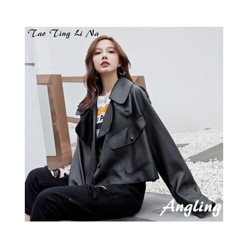 Top brand New Fashion 2020 Genuine Sheep Leather Jacket G26 high quality