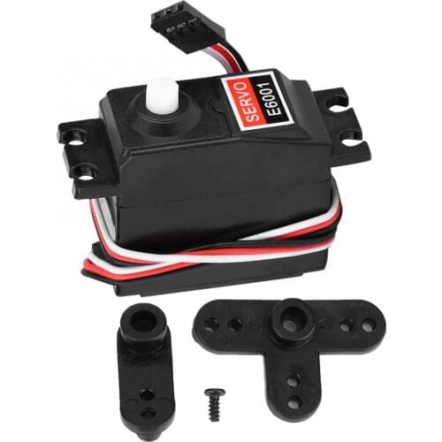 4.8-6V E6001 Plastic 6KG Gear Servo for HSP 94105/94106/94166 1/8 1/10 RC Model Car RC Toy Upgrade Accessory Spare Parts