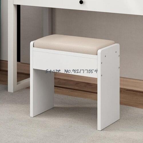 Net red stool household small bench modern simple lazy cute makeup chair girls bedroom dressing table bench