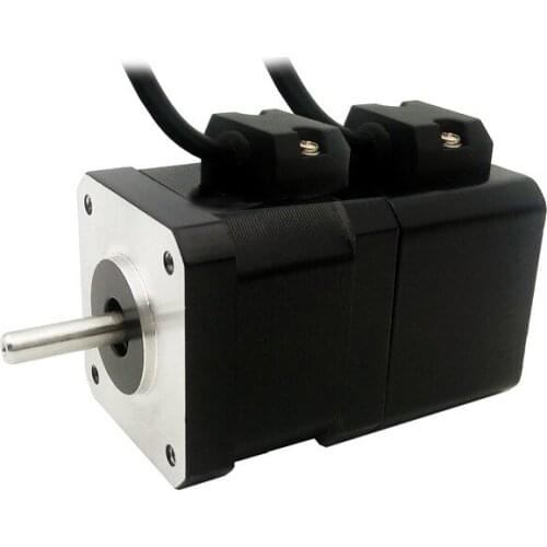 NEMA17 Stepper Motor with permanent magnet brake 42HSB33A41505 motor torque 0.2N.m(29oz-in) 1.5A 4wires