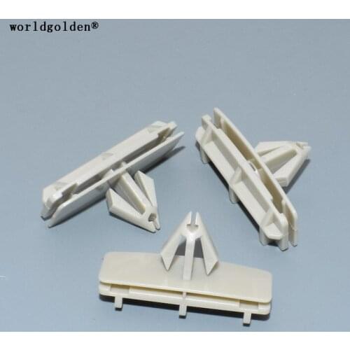 Worldgolden 100pcs auto fasteners Rocker Panel Clip for Chrysler # 55157055AA