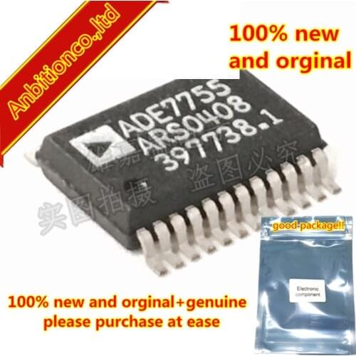 10pcs 100% new and orginal ADE7755ARS ADE7755 SSOP24 in stock