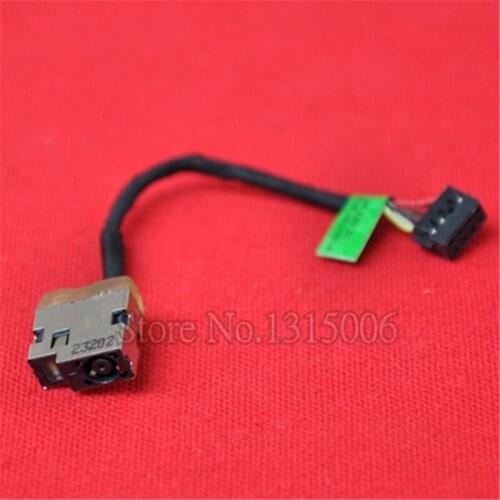 20pcs DC Jack Power Connector Charging Port Plug Socket for HP TPN-Q117 Q117 715813-YD4 Power Wire Cable Harness