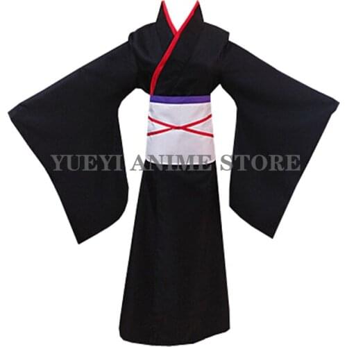 2021 Hunter X Hunter Zoldyck Cosplay Costume black Kimono
