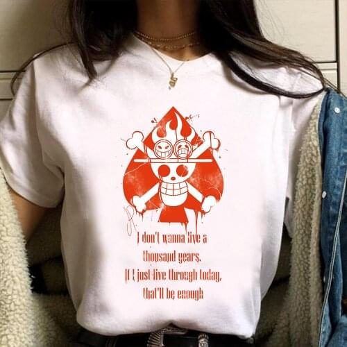 2021 Fashion ONE PIECE Tshirt Japanese Anime Manga T-shirt Men Women Summer Short Sleeve Harajuku Top Tees