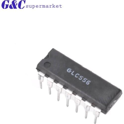 5PCS GLC556 DIP 556 DIP14 Integrated Circuit New In Stock diy electronics