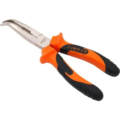 8-inch Pliers Curved Pliers Wire Cutter Repair Tool Wire Stripper Multifunctional Pliers Mini Pliers Tool