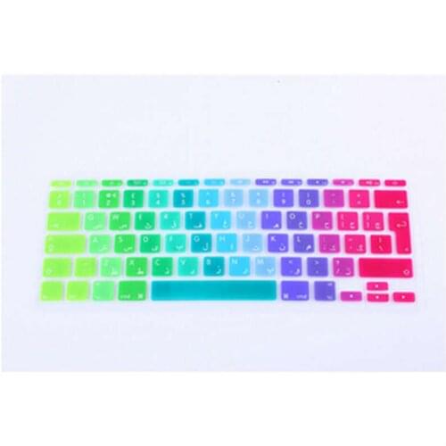 UK Arabic Letter Alphabet Soft Silicone Persian Keyboard Protector Flim Keypad Cover Skin for apple MacBook Air 11.6 Inch 11"