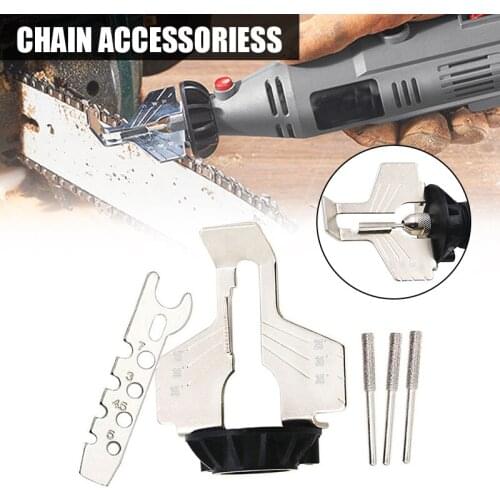 Chainsaw Sharpener Kit Sharpening Grinding Attachment Rotary Tool Saw Serrated Set Power Tool Accessories for Workman TN88