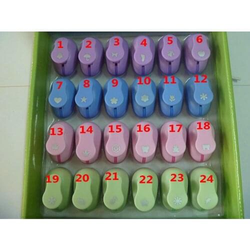 Free shipping 12pcs 3/8 inch (about 0.8cm) paper punch scrapbook punches craft punch cortador de papel de scrapbook
