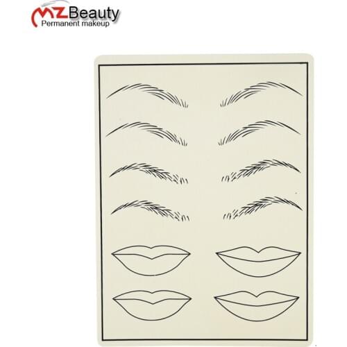 Eyebrow lip Microblading Practise skin latex fake tattoo practice permanent makeup practise learning accessories tattoo supplies