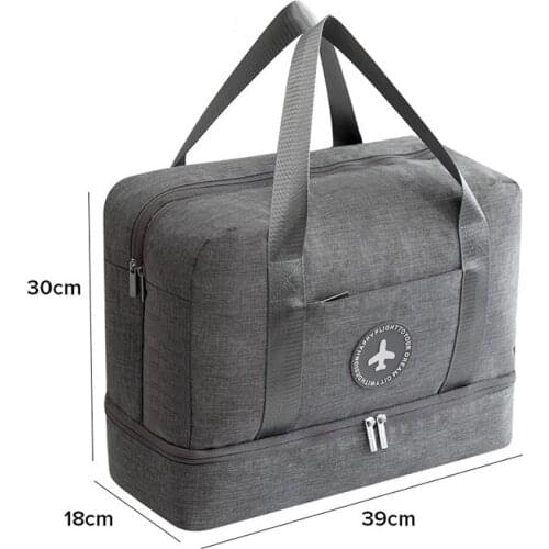 Travel Bag Waterproof Large Capacity Multifunctional Dry Wet Separation Storage Handbag Bag Travel Duffle Bag