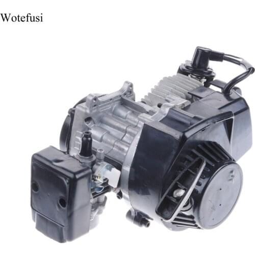 Wotefusi 47cc Engine Assembly 44mm Piston For 2 Stroke Mini Dirt Pocket Bike Quad [PX86]
