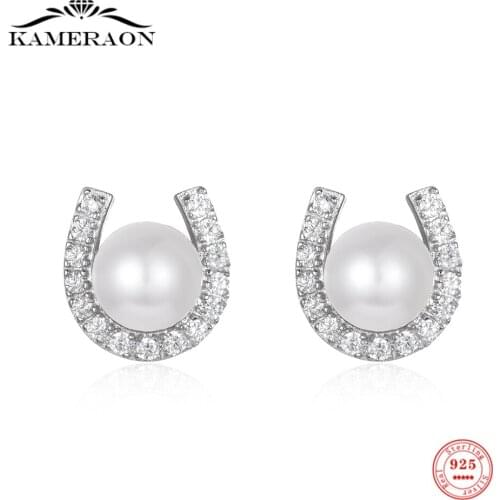 Серьги с жемчугом KAMERAON China At AliExpress