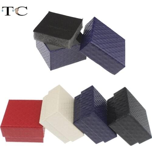 1 pc Trinket Box Jewellry Store Gift Packaging Box Earring Display Holder Ring Organizer Paper Rings Small Accessories Boxes
