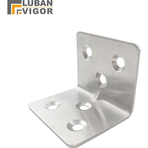 Small Stainless steel angle code/corner,furniture connector,Fixed angle iron,Laminates,rectangular,so hard, frameHome Hardware
