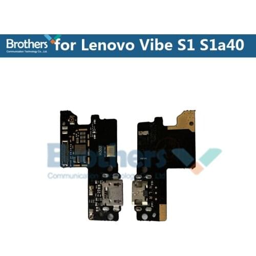 Micro USB Charge For Lenovo Vibe S1 S1a40 USB Charging Dock Flex Cable for LenovoS1 USB Charger Port Phone Replacement Test Top