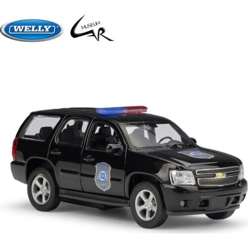 WELLY 1:36 Model Car Simulation Alloy Metal Toy Car Childrens Toy Gift Collection Model Toy Gifts 2008 CHEVROLET Tahoe