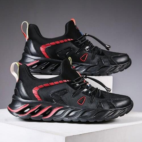 New Designer Men Running Shoes Breathable Lightweight Sports Shoes Gym Sneakers Big Size 46 Four Seasons Walking Shoes