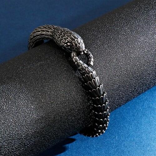 Man Jewelry Jewels Store 10mm Retro Snake Chain Bracelet & Necklace Men Women Unisex Stainless Steel 316L Jewelry Set JN108410-J
