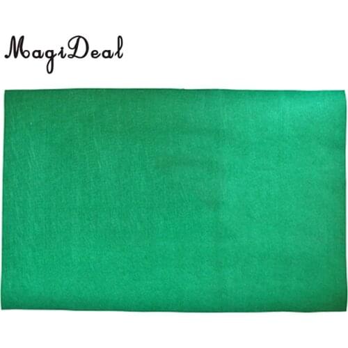 MagiDeal Non-Woven Poker Table Cloth Casino Table Game Cover Layout for Texas Hold'em Poker Camping Funny Family Party Game Acce