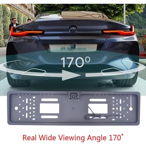 2019 NEW Full HD 720p Car Rear View Camera With Real 170 Wide Viewing Angle Reversing Camera