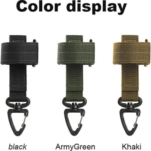 1PC Multi-purpose Glove Hook Military Fan Outdoor Tactical Gloves Climbing Rope Storage Buckle Adjust Camping Glove Hanging Buck