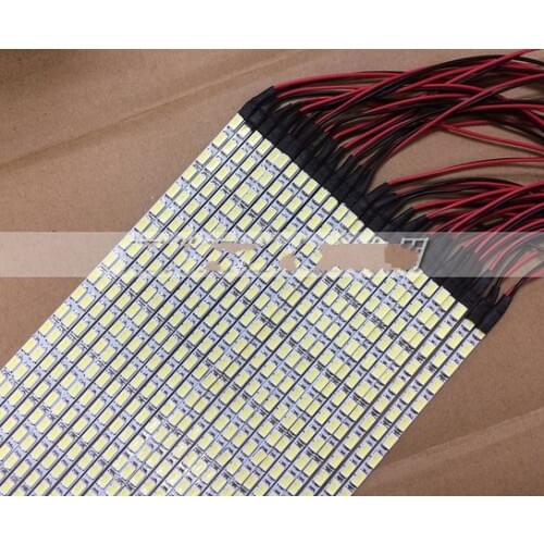 10 sets x Dimable LED Backlight Lamps Update Kit Adjustable LED Board +2 Strips for Monitor Desktop