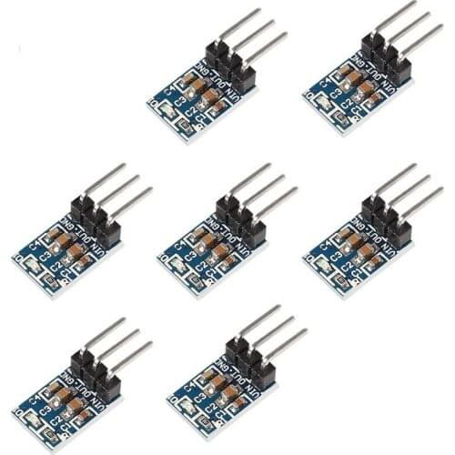 10pcs DC-DC Buck Converter 3 Pins AMS1117-3.3V DC 4.75V-12V to 3.3V Voltage Regulator Step Down Power Supply 800mA Buck Module