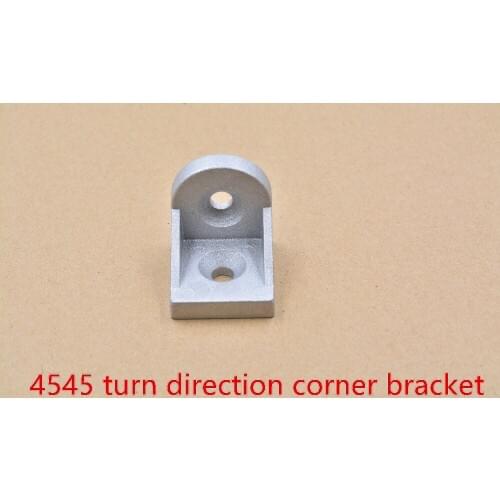 4545 angle bracket corner fitting aluminum fastener connect two pcs profile 1pcs