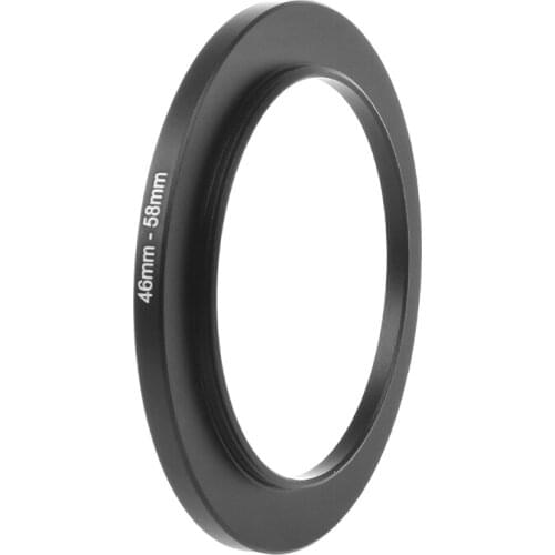 77UB 46mm To 58mm Metal Step Up Rings Lens Adapter Filter Camera Tool Accessories New