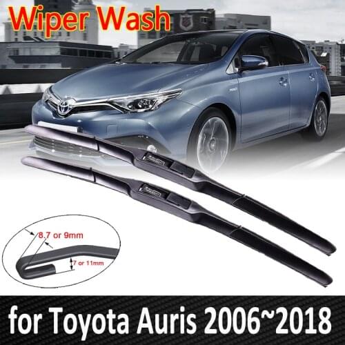 Car Wiper Blade for Toyota Auris E150 E180 Hatchback 2006~2018 Sport Europe Model Windscreen Wipers Car Sticker Goods 2013 2017
