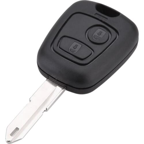 Car Remote Key 2 Button Key Case Key Shell For Peugeot 206 Car Key Shell