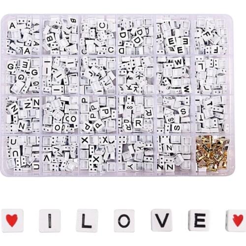 Alphabet myuki beads tila beeds for jewelery rocailles kralen letter honeycomb hematite bead delica designer charms for bracelet