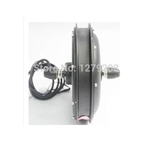 Electric bike front wheel 48V 750W Brushless Non-gear Hub motor