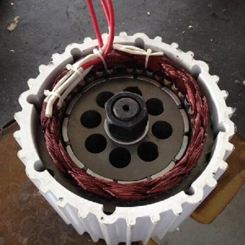 PMG 600 RPM Hydro Generator Permanent Magnet Generator 2000W 48v/96v/120v/220v High Voltage Applicable