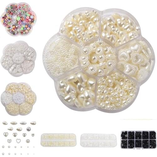 Water droplets love design is flat with no hole beads more clothes bag hat DIY accessories material