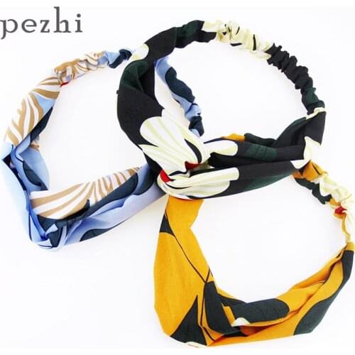 New summer bright color flower sports yoga disk hair Europe America small fresh simple elastic wash hair band