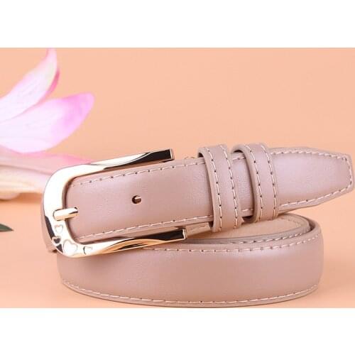 12-Color New Harajuku Luxury Fashion Solid Color Decorative Thin Belt Womens Wild Pants Chain Belt Womens Belt