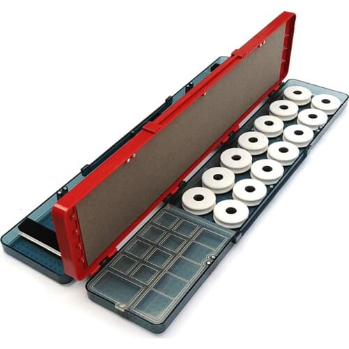 Fishing Tackle Case Strappy Shock Proof Multi-Layered Structure Professional Line Box Winding Board Floating Fishing Line Box