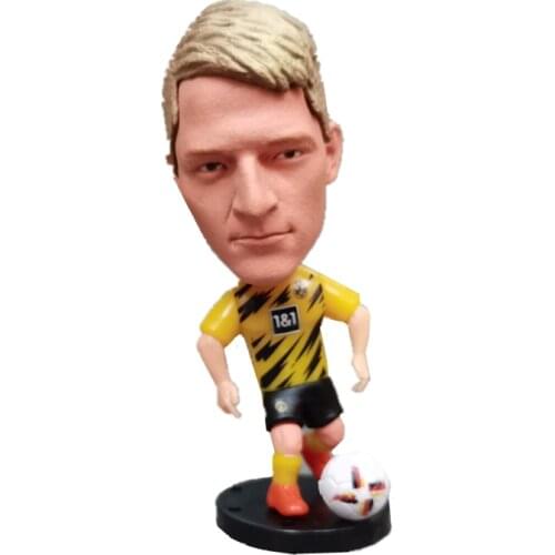 Soccerwe 6.5cm Height Soccer Star Dolls Movable Base DORT#11 m. Reus Figures 2021