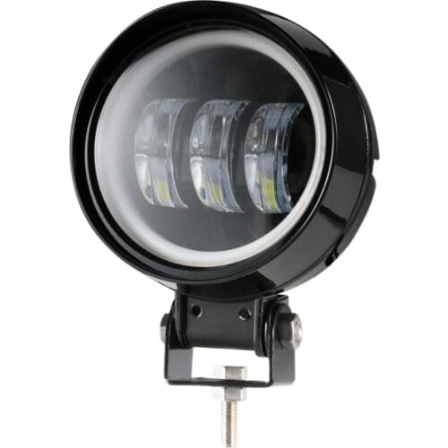 Motorcycle Universal LED SpotLight Work Light 12V 3.7inch Fog Light Driving Headlight For Offroad 4X4 Truck Car SUV Pick-up