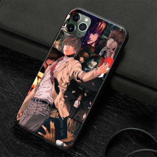Light Yagami Death Note Anime Phone Case Cover Shell For IPhone SE 6 6s 7 8 6sPlus 7Plus 8Plus X XR XS 11 Pro Max