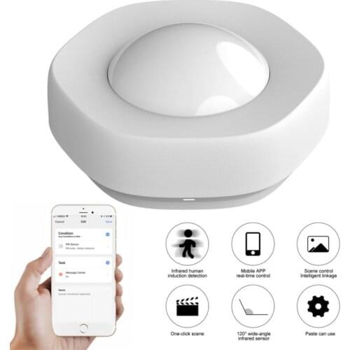 WiFi Smart Motion Sensor PIR Motion Sensor Wireless Infrared Detector Security Burglar Alarm Sensor For Tuya/Smart Life APP
