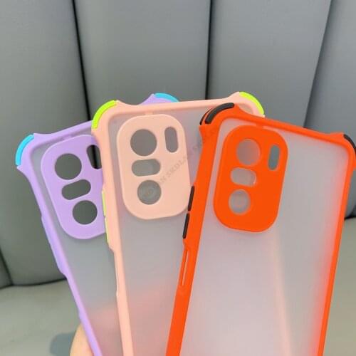 Phone case for Redmi Note 10 9 Pro max note 9s Camera Lens Protection Transparent Phone Cover for xiaomi POCO X3 Pro 10T POCO F3