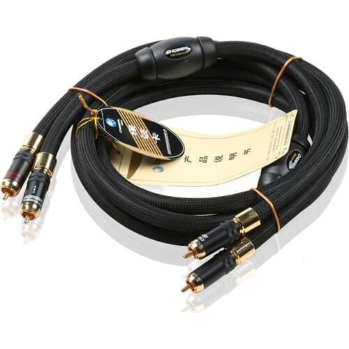 Choseal AB-5408 Hi-Fi Super AV Cable 6N OCC 24K Gold-plated Digital Coaxial Cable Y
