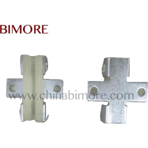 Escalator Elevator Parts ELEVATOR KM652435G05 Elevator guide shoe use for 80x25x5 hole distance 58