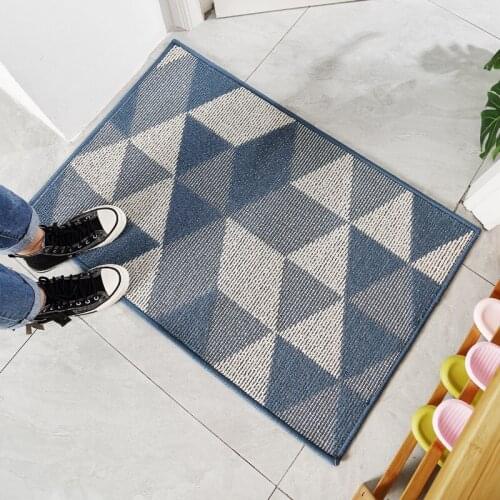 Non Slip Bath Mat Soft Absorbent Entrance Door Mats Machine Washable Quick Dry Floor Rug for Bedroom Home Bathroom Accessories