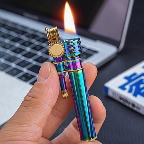 New chief lighter vintage lighter torch fire grinding wheel kerosene lighter GIFT PACKAGE