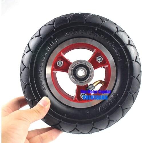 Mobility Scooter tire 200 x 50 (8x2) Solid Tire 200X50 Fits Gas Scooter Electric Scooter Vehicle 200 X 50
